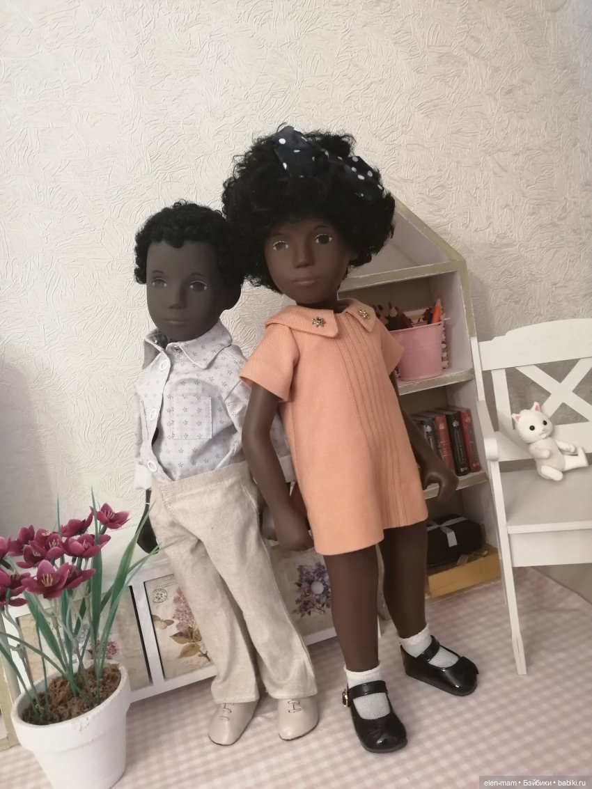 Афро-трио. Sasha dolls — Куклы Sasha Morgenthaler (Саша Моргенталер): Trendon