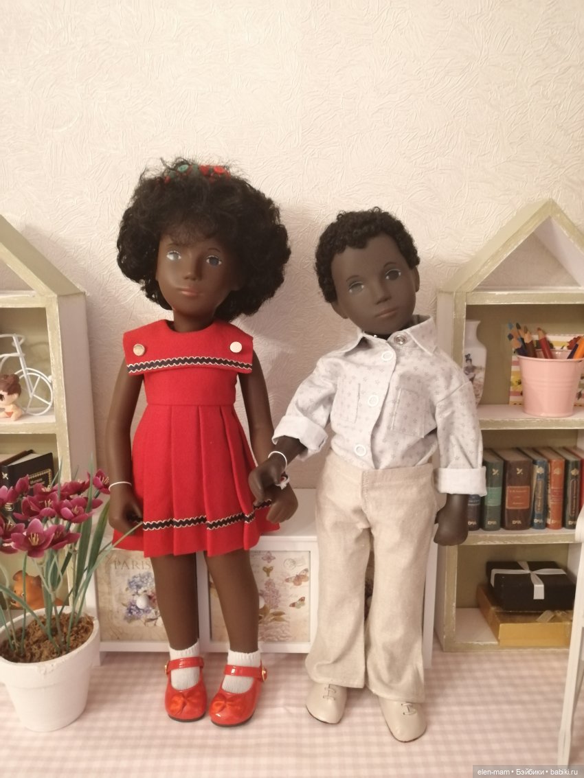 Афро-трио. Sasha dolls — Куклы Sasha Morgenthaler (Саша Моргенталер): Trendon