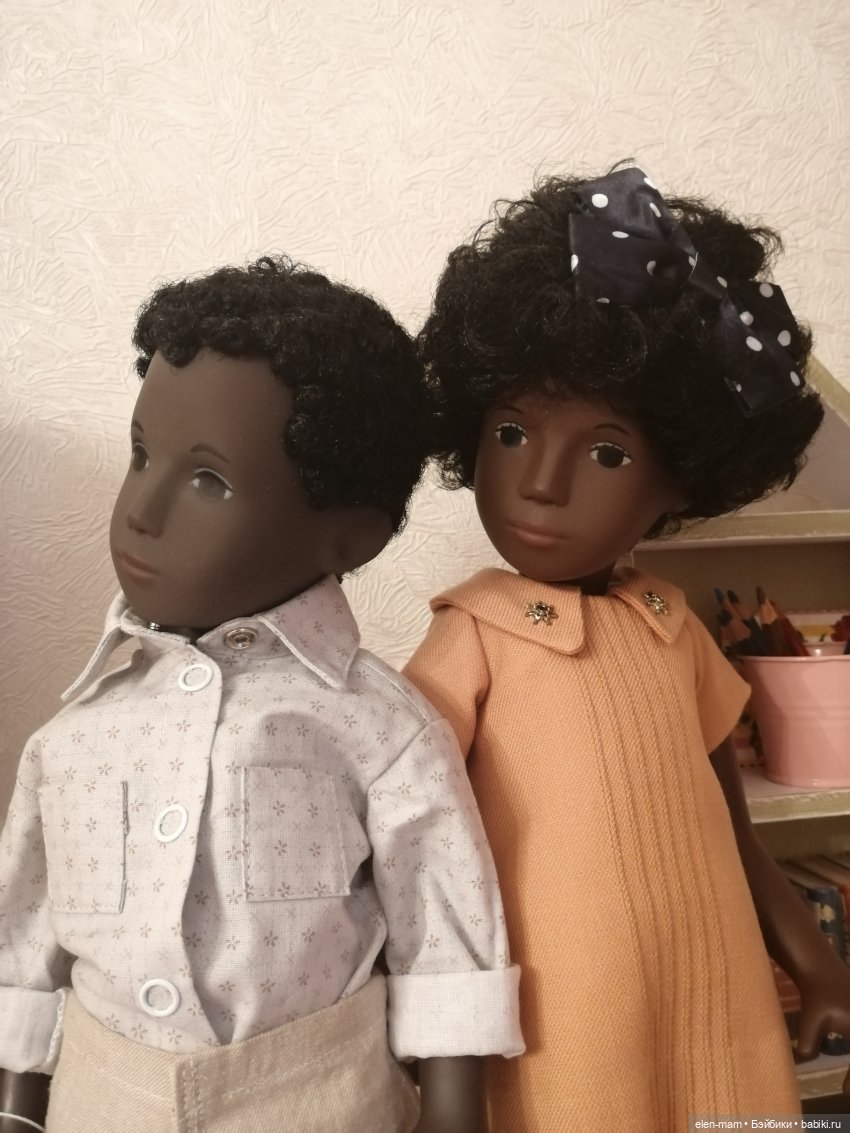 Афро-трио. Sasha dolls — Куклы Sasha Morgenthaler (Саша Моргенталер): Trendon