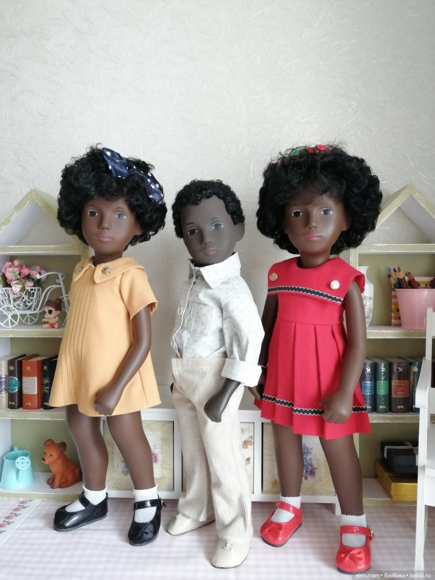 Афро-трио. Sasha dolls — Куклы Sasha Morgenthaler (Саша Моргенталер): Trendon (фото 9)