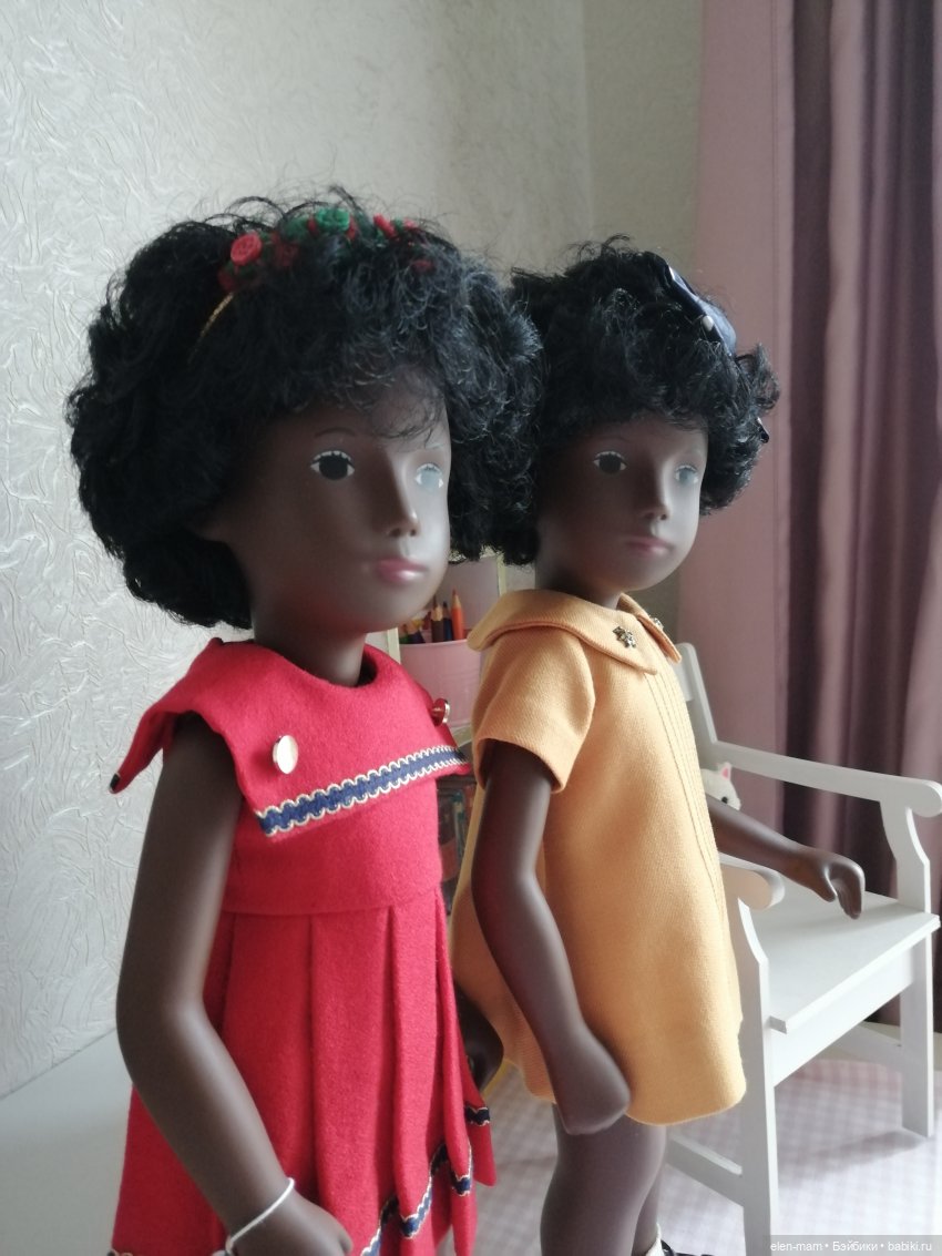 Афро-трио. Sasha dolls — Куклы Sasha Morgenthaler (Саша Моргенталер): Trendon