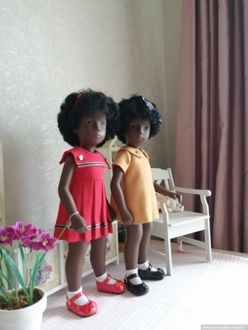 Афро-трио. Sasha dolls — Куклы Sasha Morgenthaler (Саша Моргенталер): Trendon