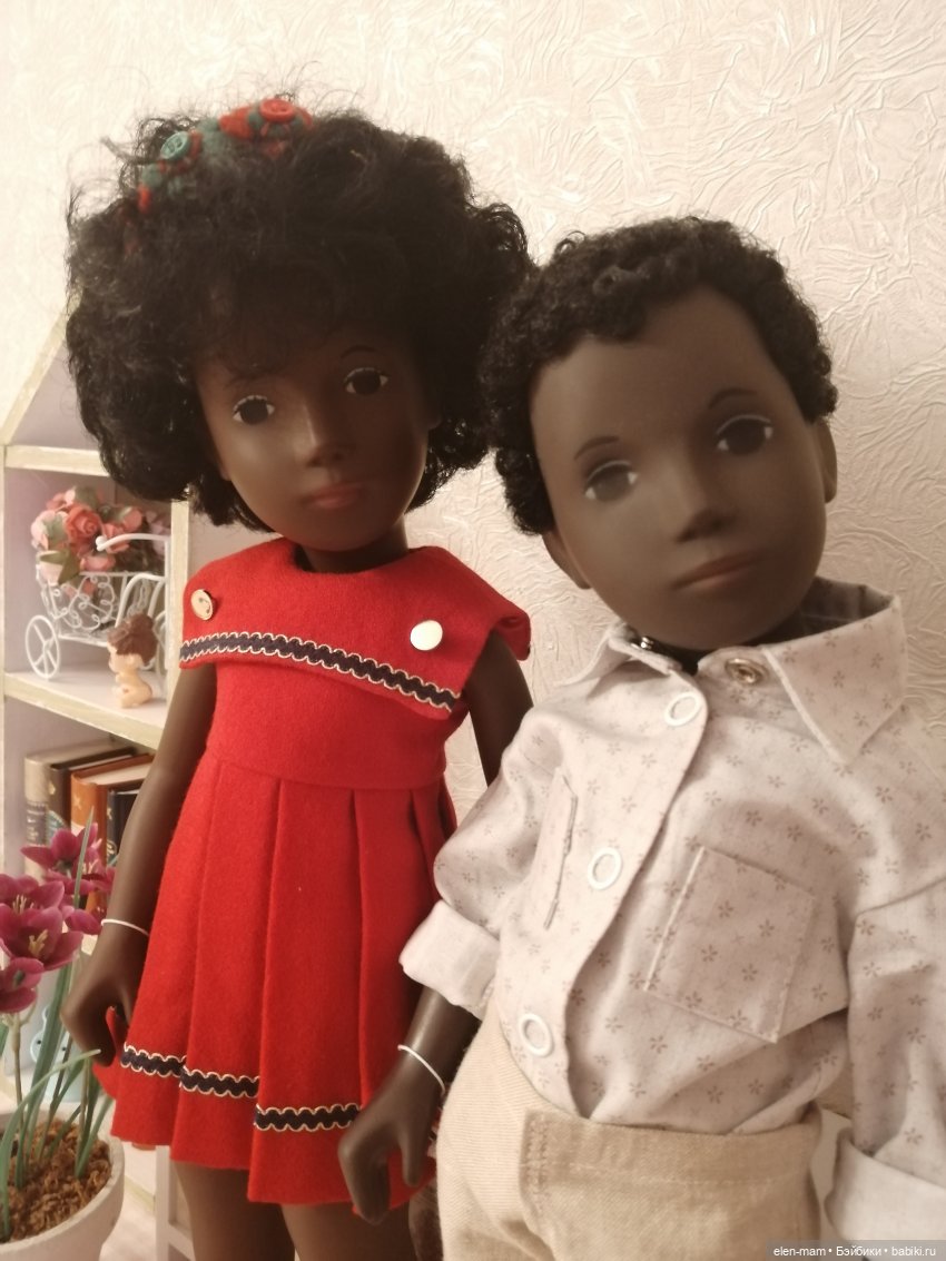 Афро-трио. Sasha dolls — Куклы Sasha Morgenthaler (Саша Моргенталер): Trendon