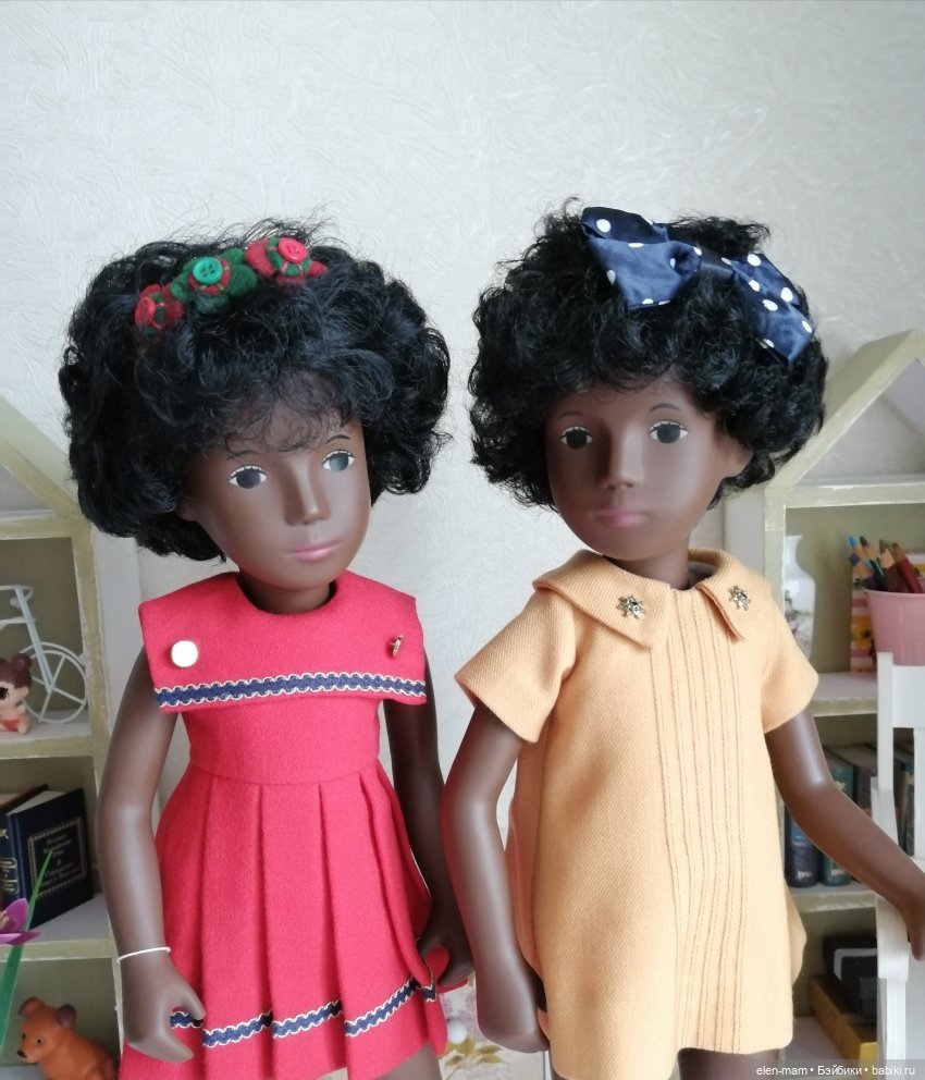 Афро-трио. Sasha dolls — Куклы Sasha Morgenthaler (Саша Моргенталер): Trendon