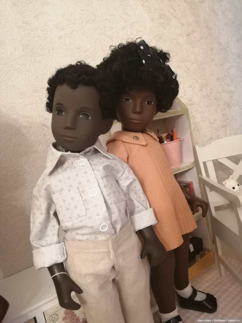 Афро-трио. Sasha dolls — Куклы Sasha Morgenthaler (Саша Моргенталер): Trendon