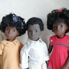Афро-трио. Sasha dolls