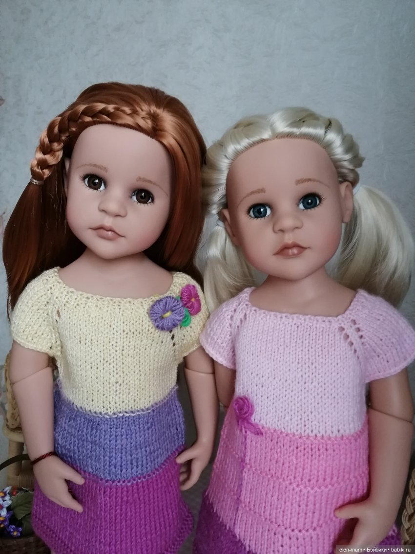 Летнее вязание. Просто платья 1+1. Часть первая