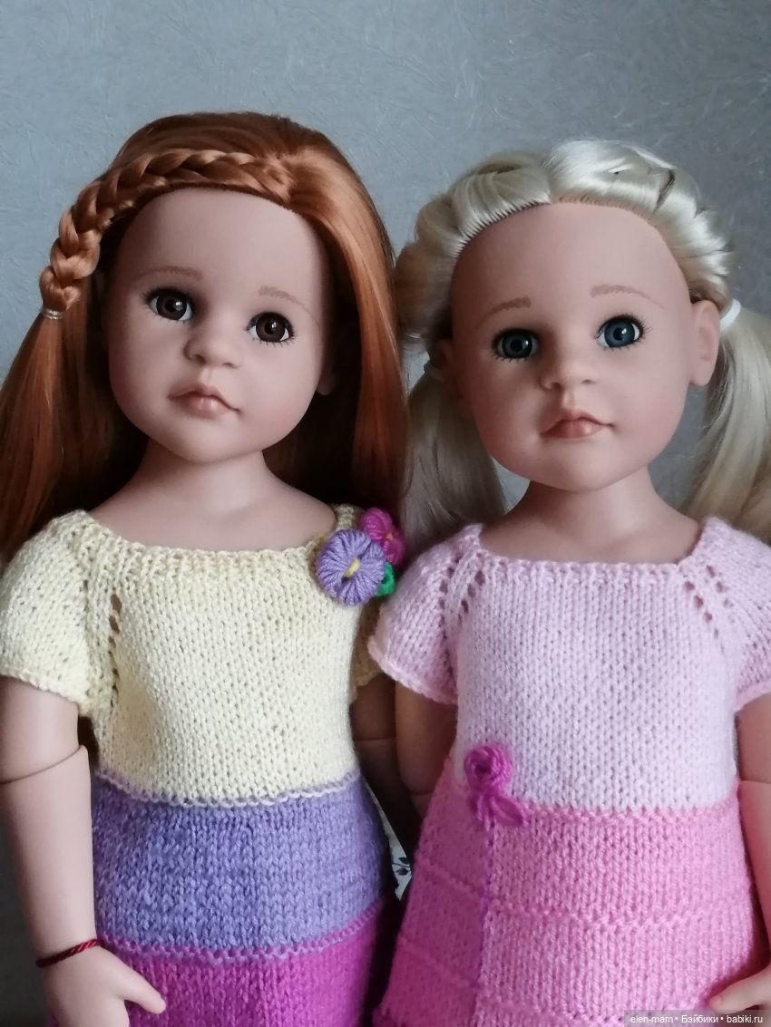 Летнее вязание. Просто платья 1+1. Часть первая