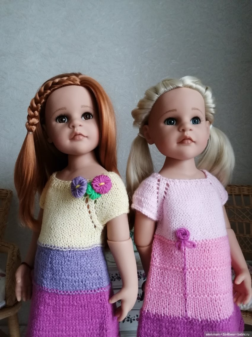 Летнее вязание. Просто платья 1+1. Часть первая