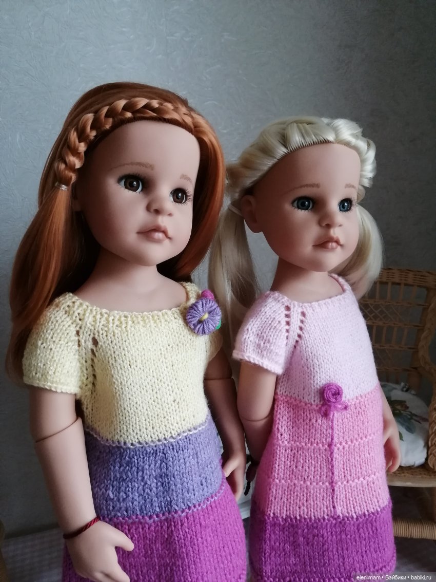 Летнее вязание. Просто платья 1+1. Часть первая