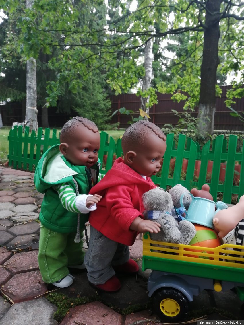 Лиля, "Чук" и "Гек" - Dolls Schildkrot and Marina&Pau