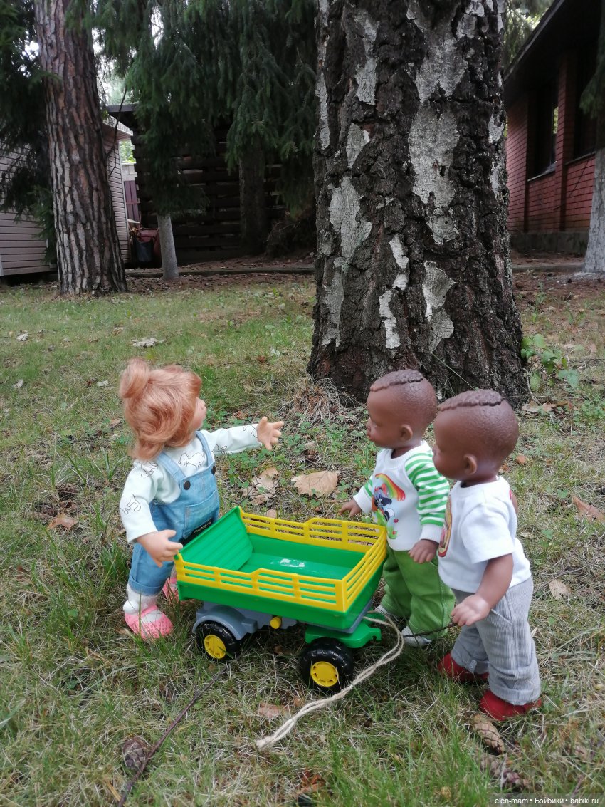 Лиля, "Чук" и "Гек" - Dolls Schildkrot and Marina&Pau