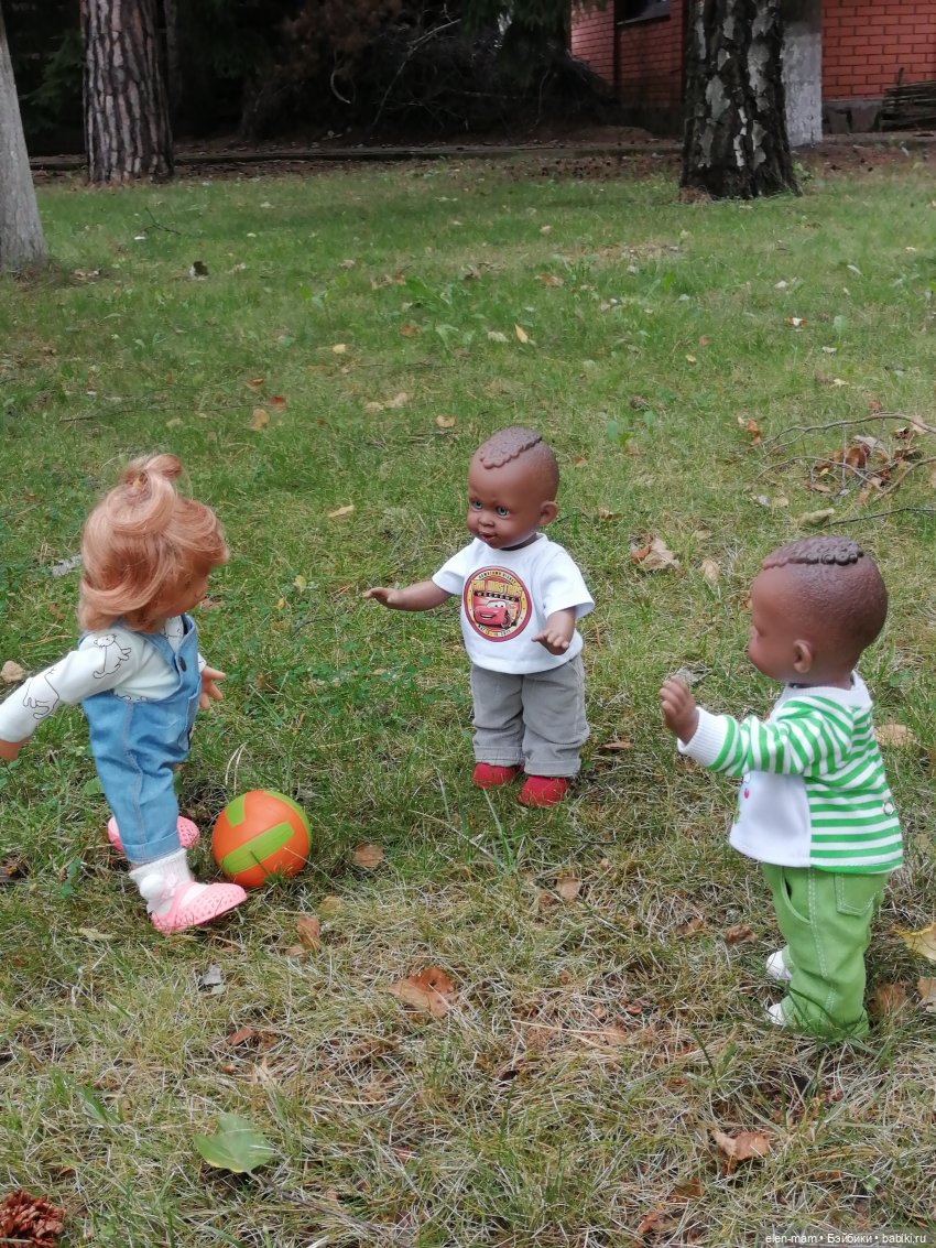 Лиля, "Чук" и "Гек" - Dolls Schildkrot and Marina&Pau