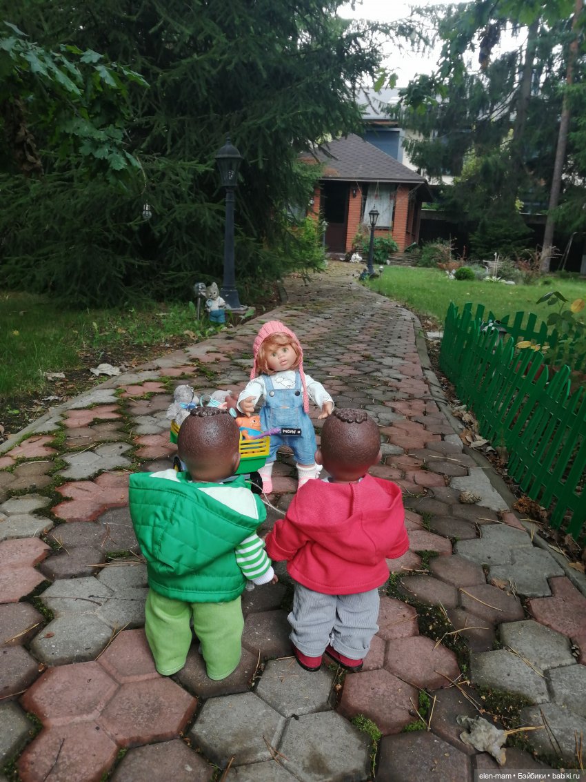 Лиля, "Чук" и "Гек" - Dolls Schildkrot and Marina&Pau