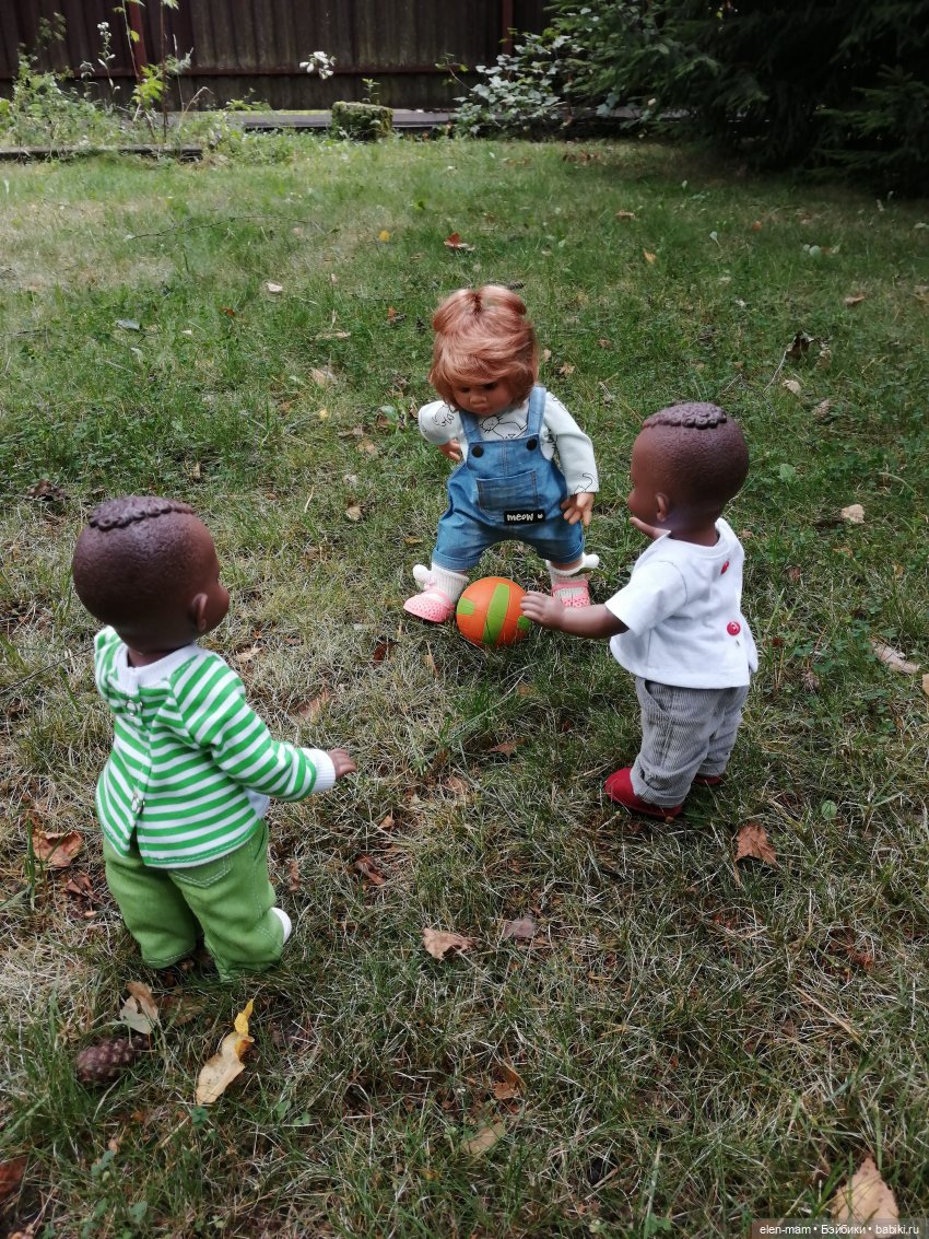 Лиля, "Чук" и "Гек" - Dolls Schildkrot and Marina&Pau