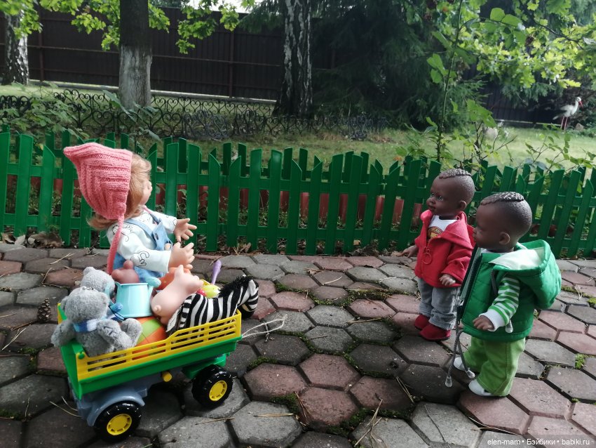 Лиля, "Чук" и "Гек" - Dolls Schildkrot and Marina&Pau