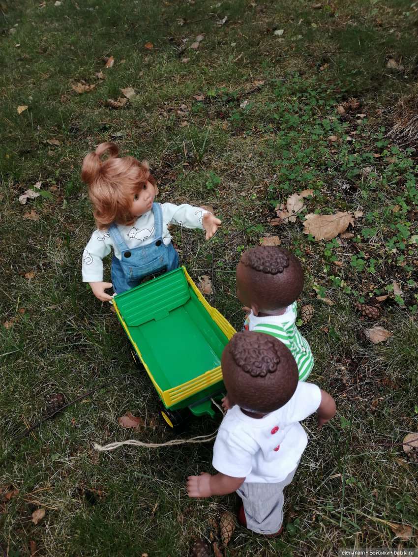 Лиля, "Чук" и "Гек" - Dolls Schildkrot and Marina&Pau