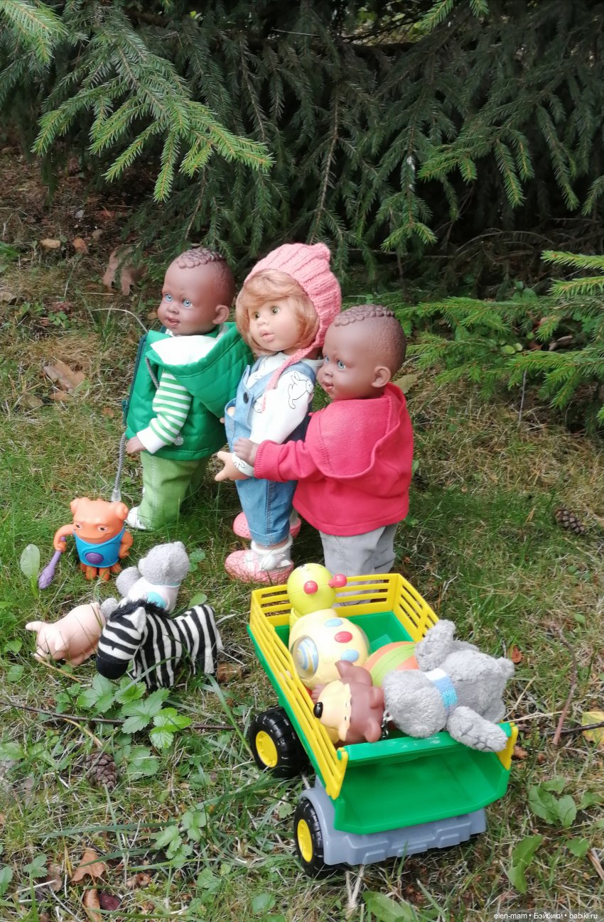 Лиля, "Чук" и "Гек" - Dolls Schildkrot and Marina&Pau