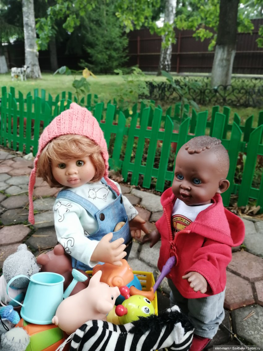 Лиля, "Чук" и "Гек" - Dolls Schildkrot and Marina&Pau