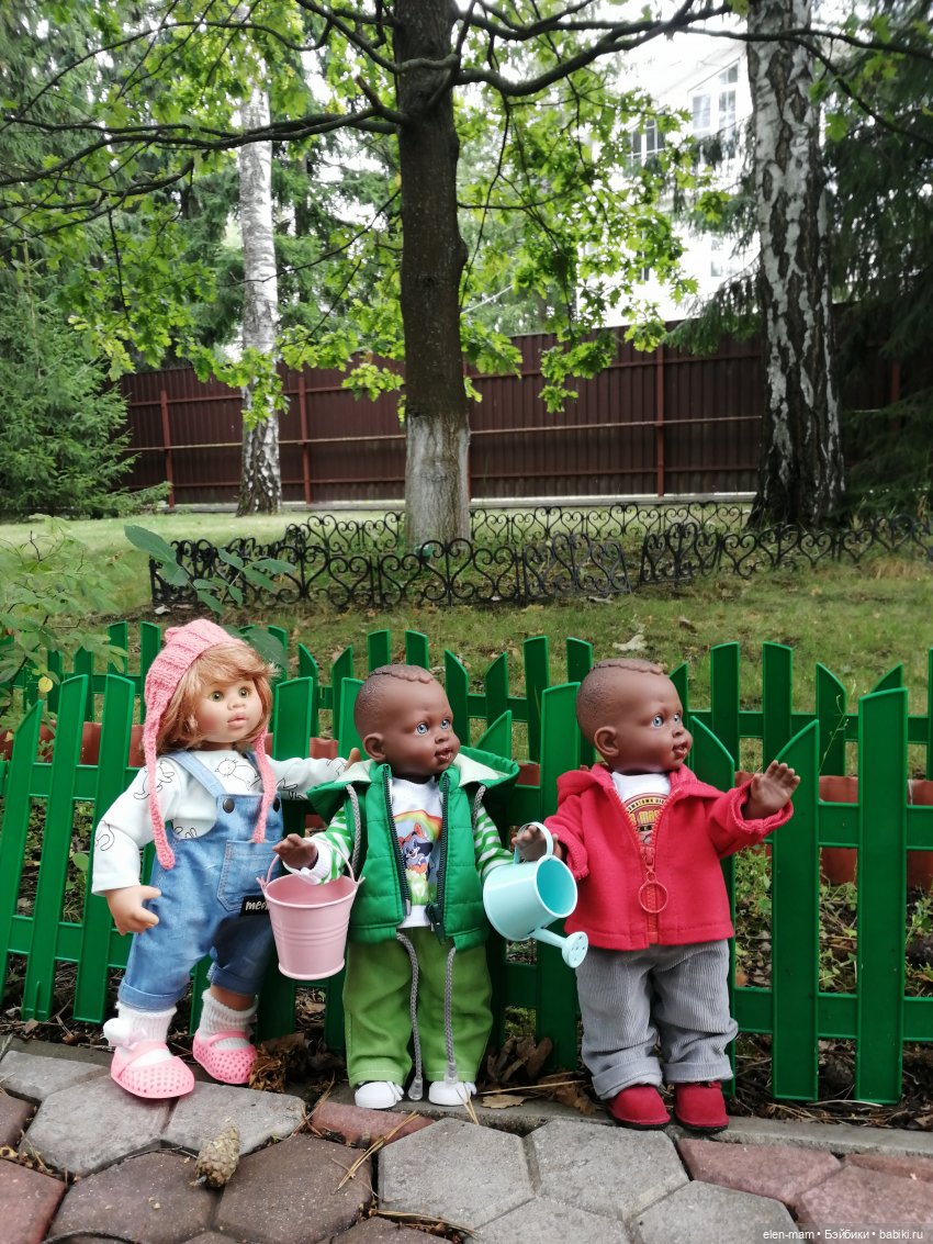 Лиля, "Чук" и "Гек" - Dolls Schildkrot and Marina&Pau