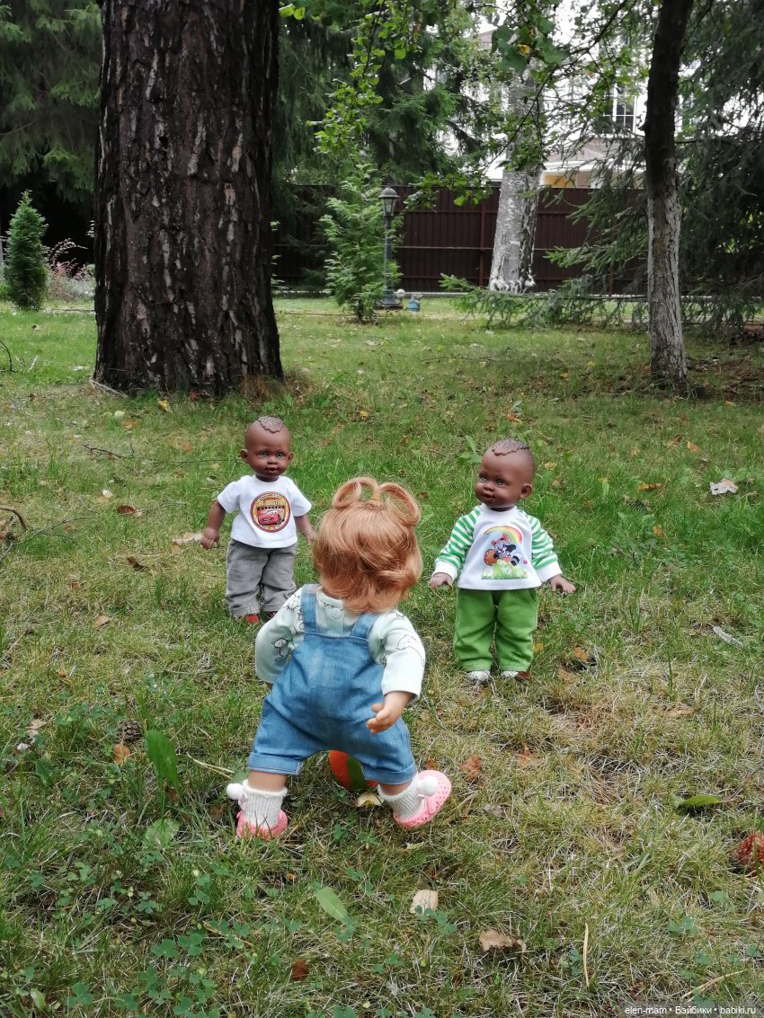 Лиля, "Чук" и "Гек" - Dolls Schildkrot and Marina&Pau