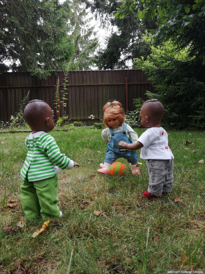 Лиля, "Чук" и "Гек" - Dolls Schildkrot and Marina&Pau