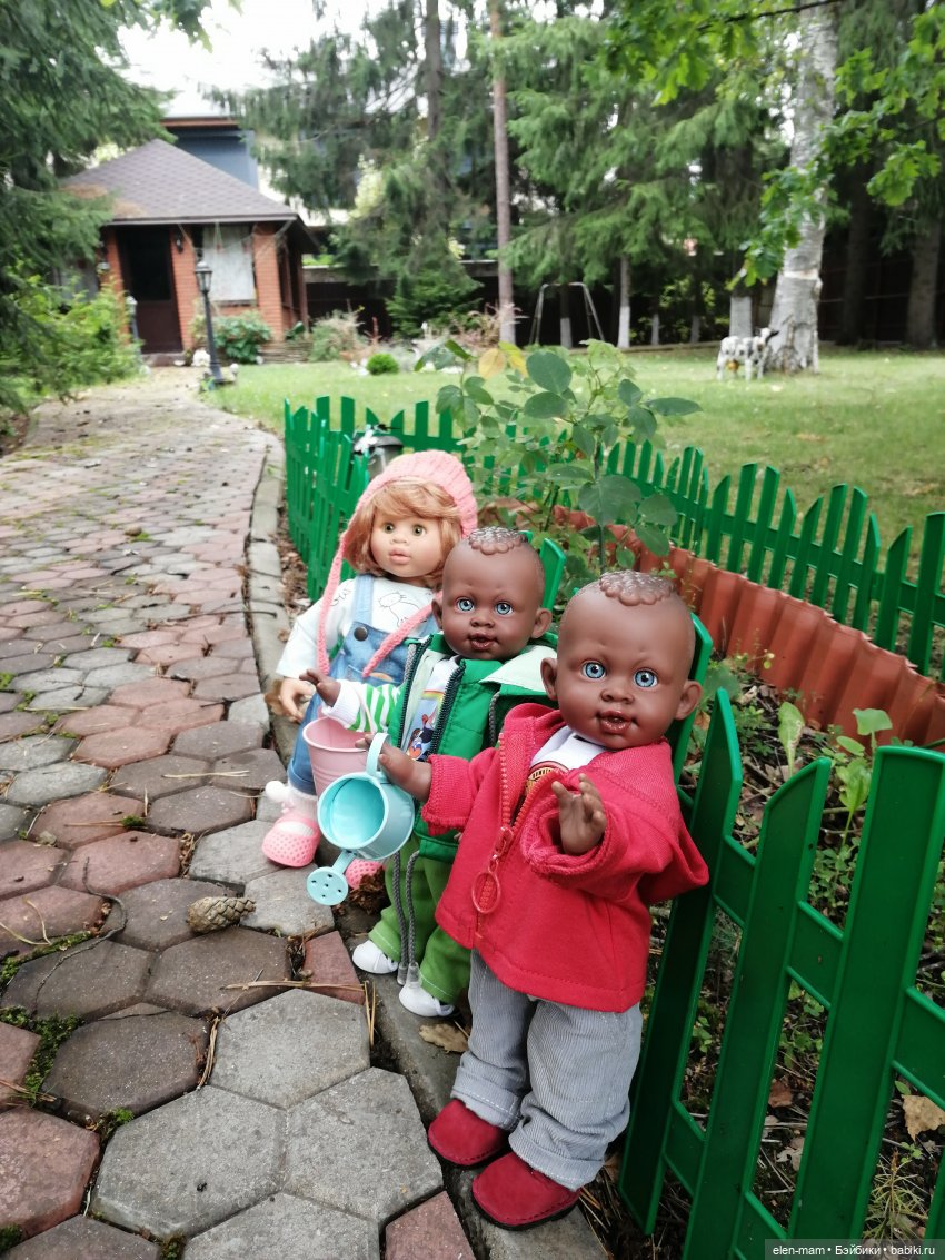 Лиля, "Чук" и "Гек" - Dolls Schildkrot and Marina&Pau