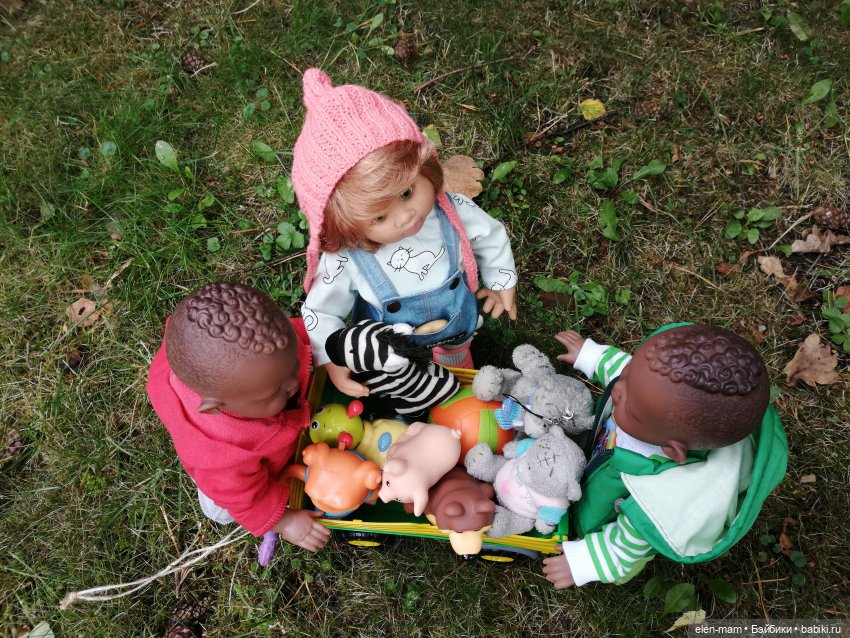 Лиля, "Чук" и "Гек" - Dolls Schildkrot and Marina&Pau