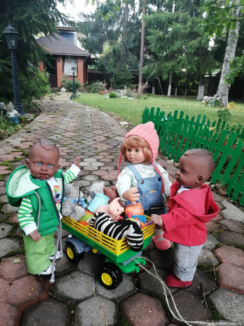 Лиля, "Чук" и "Гек" - Dolls Schildkrot and Marina&Pau