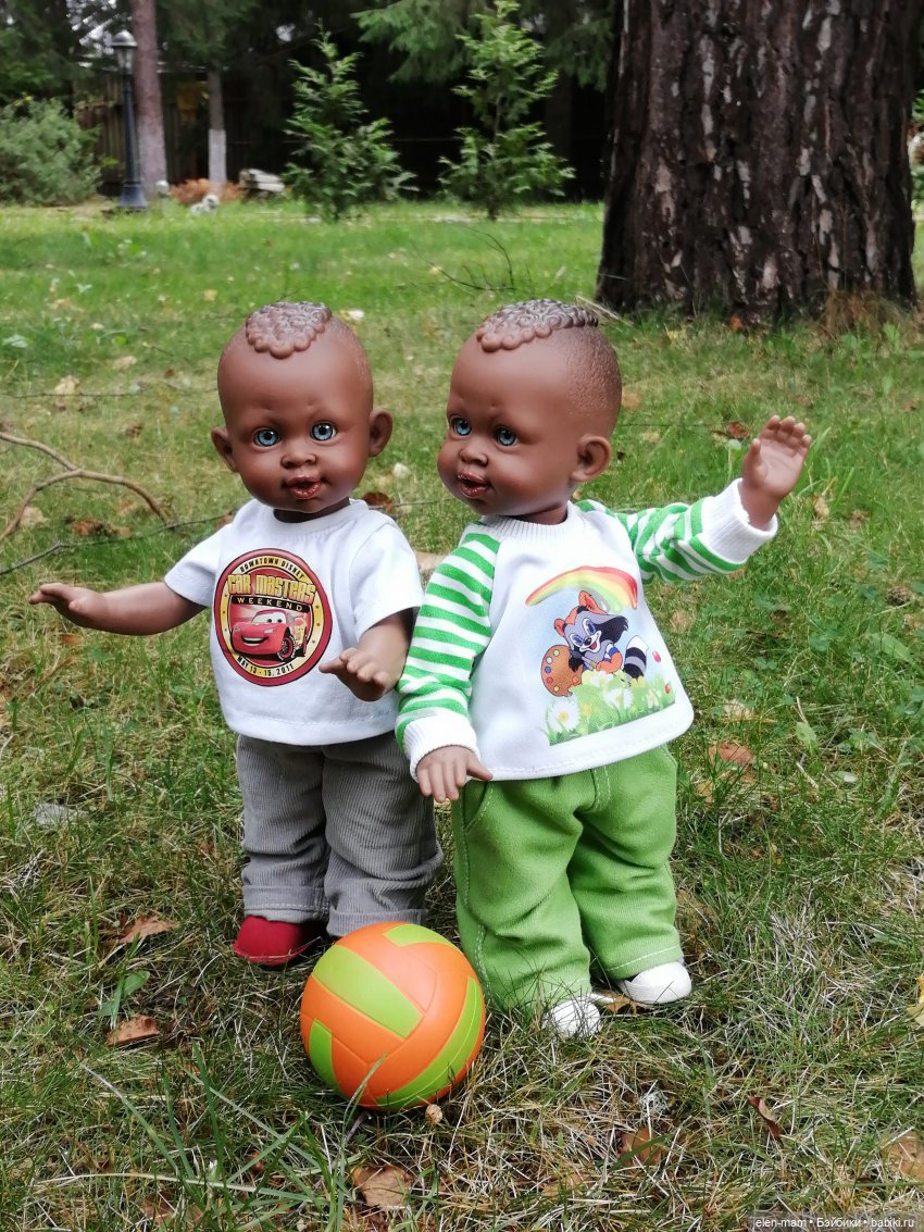 Лиля, "Чук" и "Гек" - Dolls Schildkrot and Marina&Pau