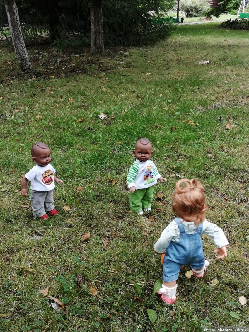 Лиля, "Чук" и "Гек" - Dolls Schildkrot and Marina&Pau