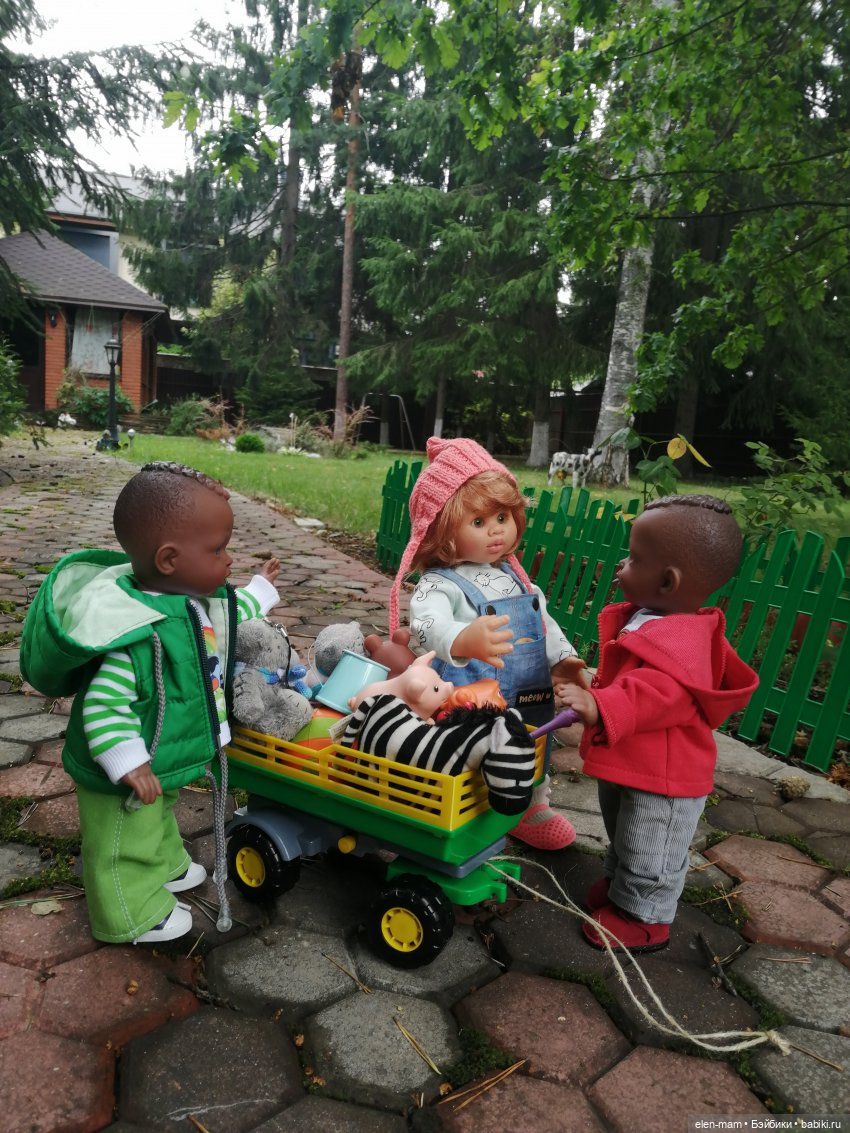 Лиля, "Чук" и "Гек" - Dolls Schildkrot and Marina&Pau