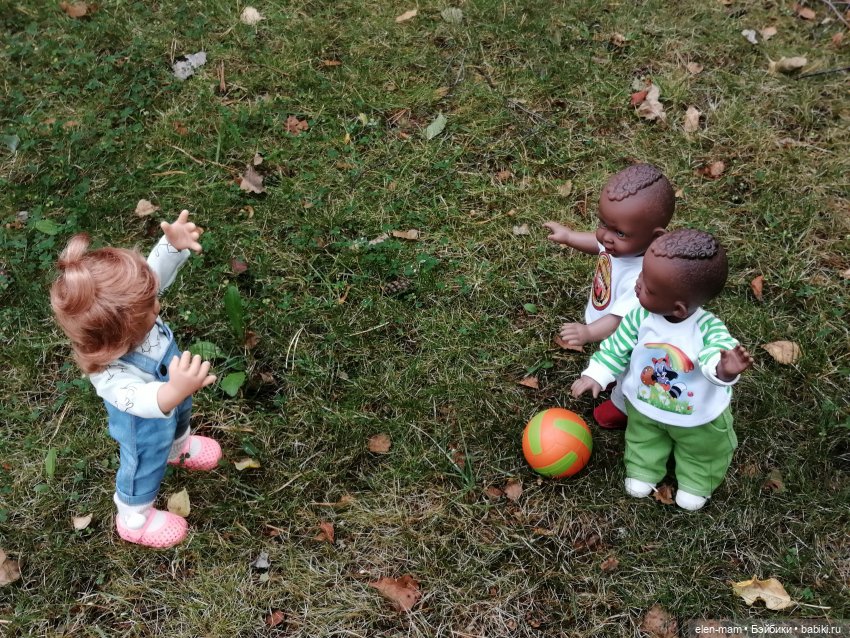 Лиля, "Чук" и "Гек" - Dolls Schildkrot and Marina&Pau