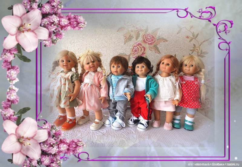 Лиля, "Чук" и "Гек" - Dolls Schildkrot and Marina&Pau (фото 4)