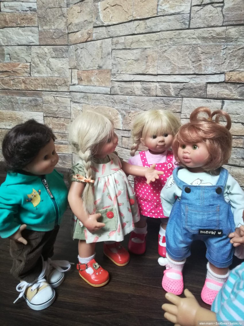 Лиля, "Чук" и "Гек" - Dolls Schildkrot and Marina&Pau (фото 3)