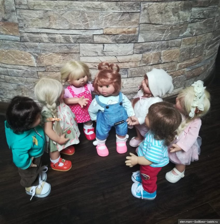 Лиля, "Чук" и "Гек" - Dolls Schildkrot and Marina&Pau