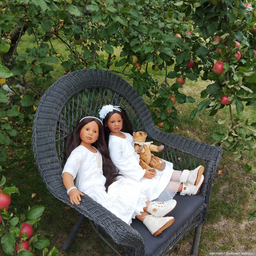 Gabriella and Rachel - dolls by Elissa Glassgold for Zapf