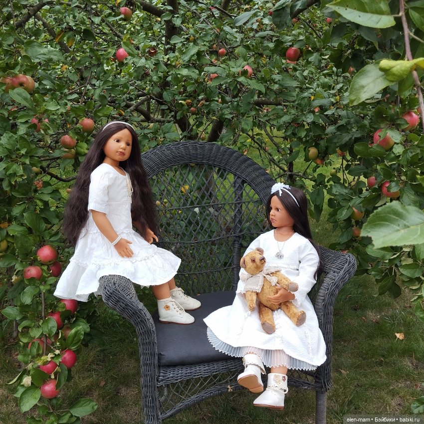 Gabriella and Rachel - dolls by Elissa Glassgold for Zapf