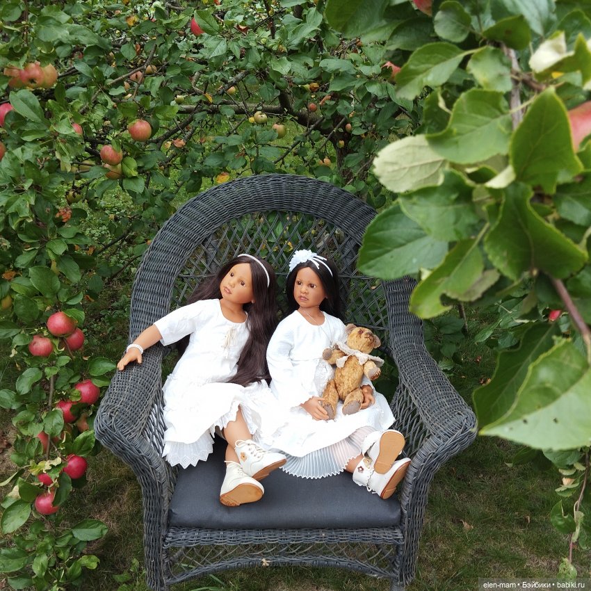 Gabriella and Rachel - dolls by Elissa Glassgold for Zapf