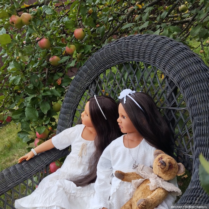 Gabriella and Rachel - dolls by Elissa Glassgold for Zapf