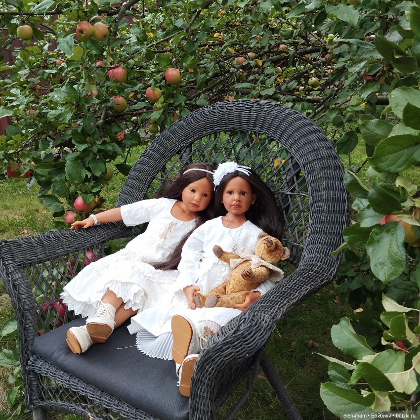 Gabriella and Rachel - dolls by Elissa Glassgold for Zapf