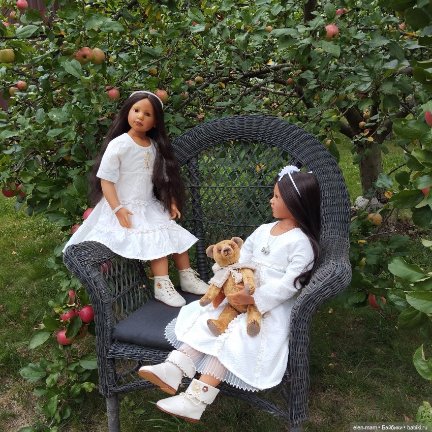 Gabriella and Rachel - dolls by Elissa Glassgold for Zapf