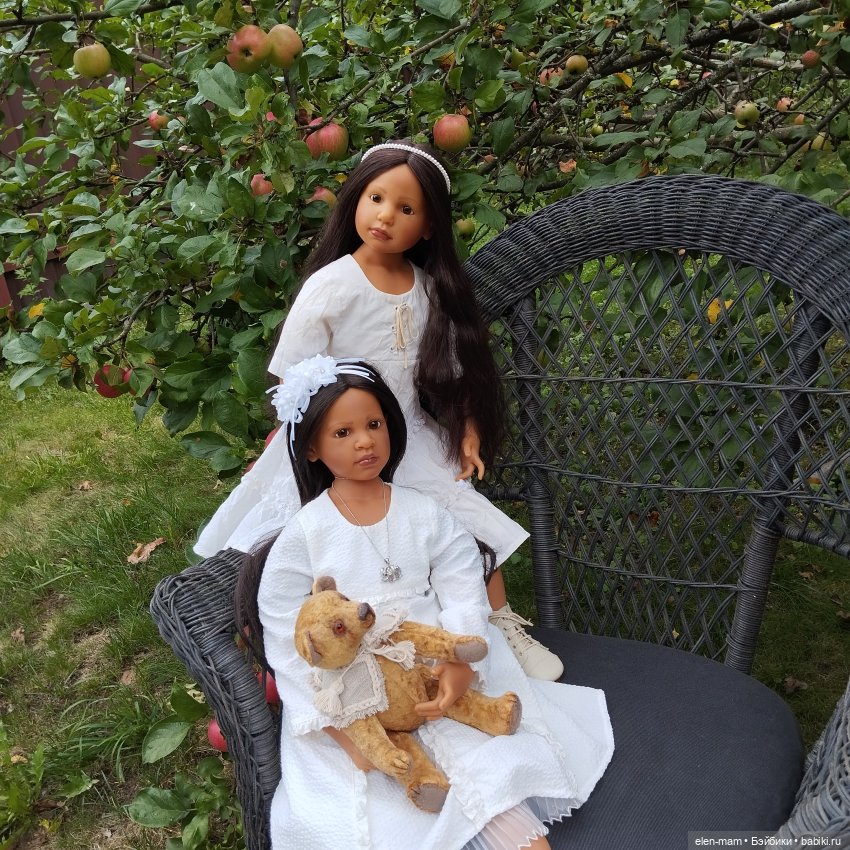 Gabriella and Rachel - dolls by Elissa Glassgold for Zapf