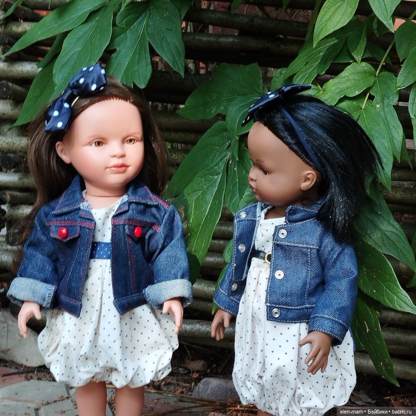 Сентябрьская прогулка Нэни и Нины🌼Lamagik dolls