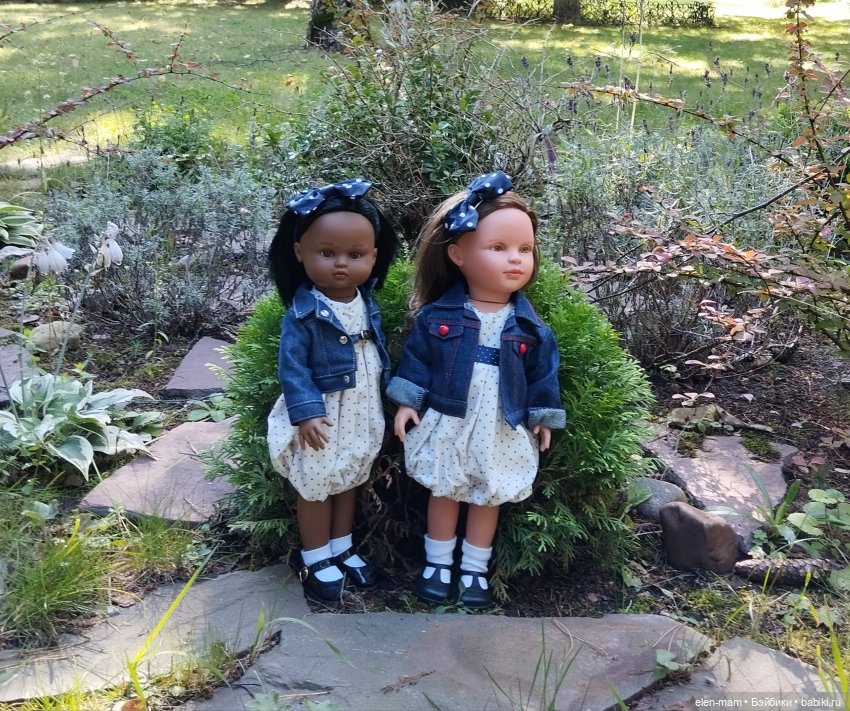 Сентябрьская прогулка Нэни и Нины🌼Lamagik dolls