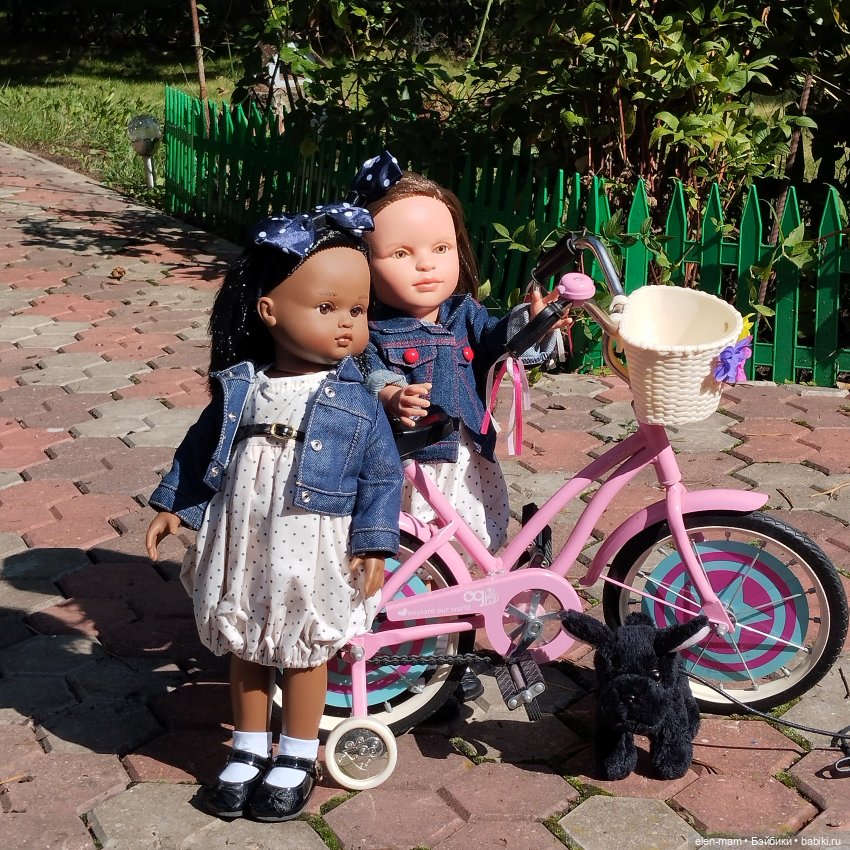 Сентябрьская прогулка Нэни и Нины🌼Lamagik dolls