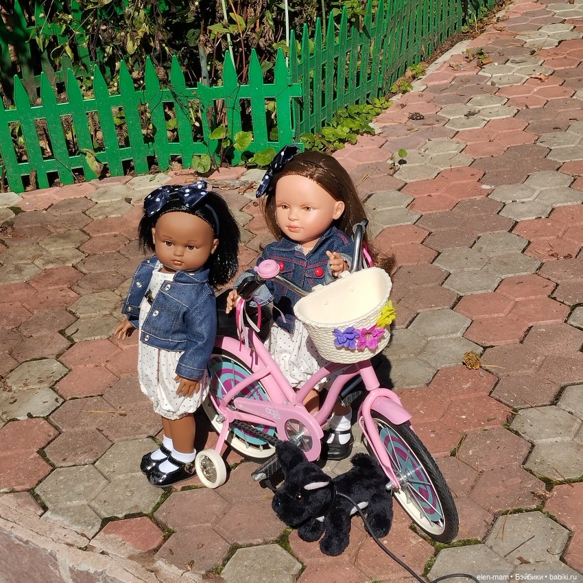 Сентябрьская прогулка Нэни и Нины🌼Lamagik dolls