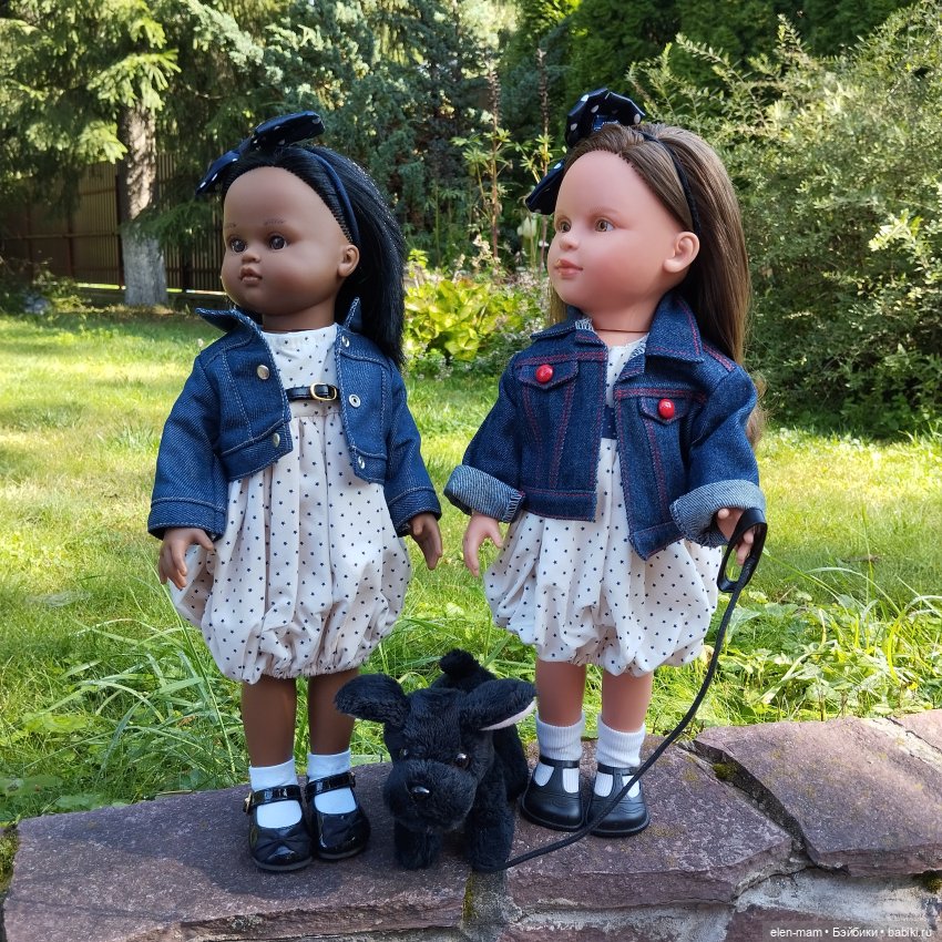 Сентябрьская прогулка Нэни и Нины🌼Lamagik dolls (фото 5)