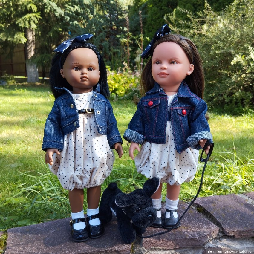 Сентябрьская прогулка Нэни и Нины🌼Lamagik dolls (фото 2)