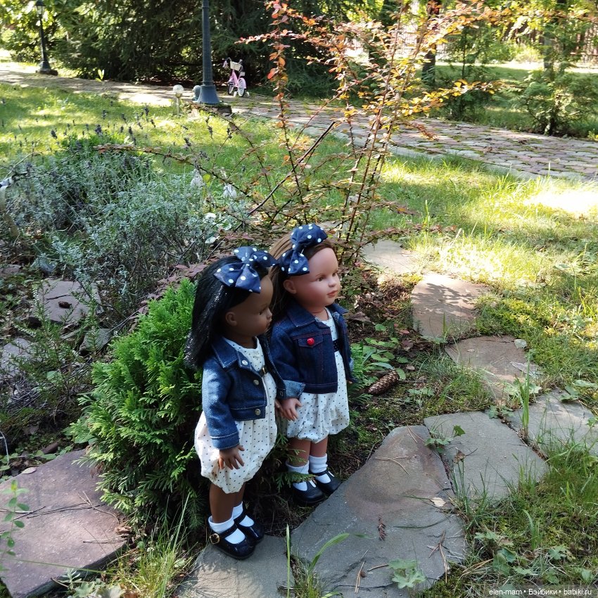 Сентябрьская прогулка Нэни и Нины🌼Lamagik dolls
